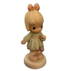 Precious Moments 1999 God Knows Our Ups And Downs 490318 Girl Yo Yo Figurine
